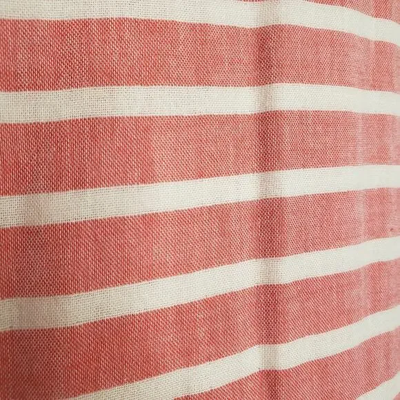 J Crew| Orange and cream striped boat dress - Picture 11 of 11